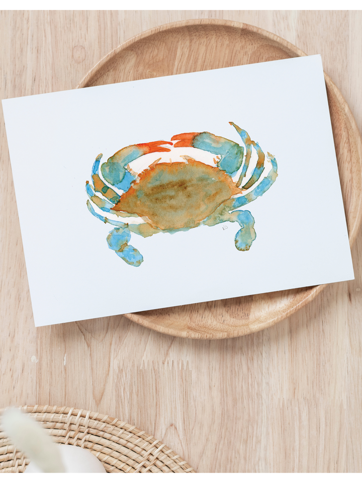 Blue Crab Notecards