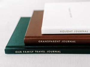 Three special journals by Archive Collection, Travel, Grandparent, Holiday