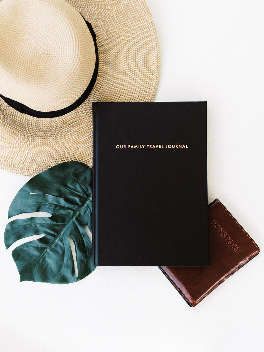 Our Family Travel Journal Archive Collection Passport Hat